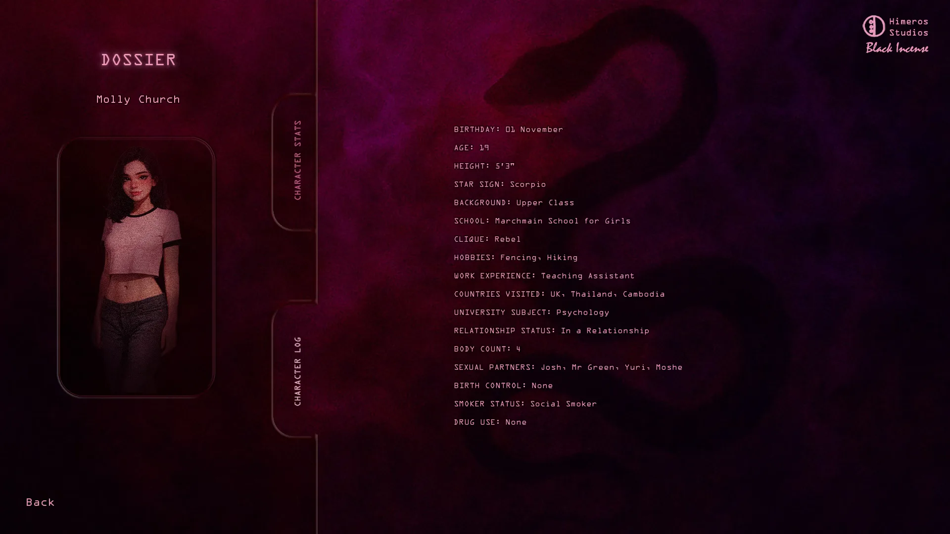 Black Incense screenshot 12