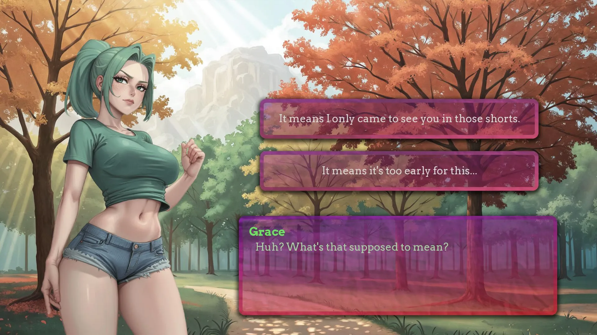 Long Hike with a Cute Girl screenshot 1