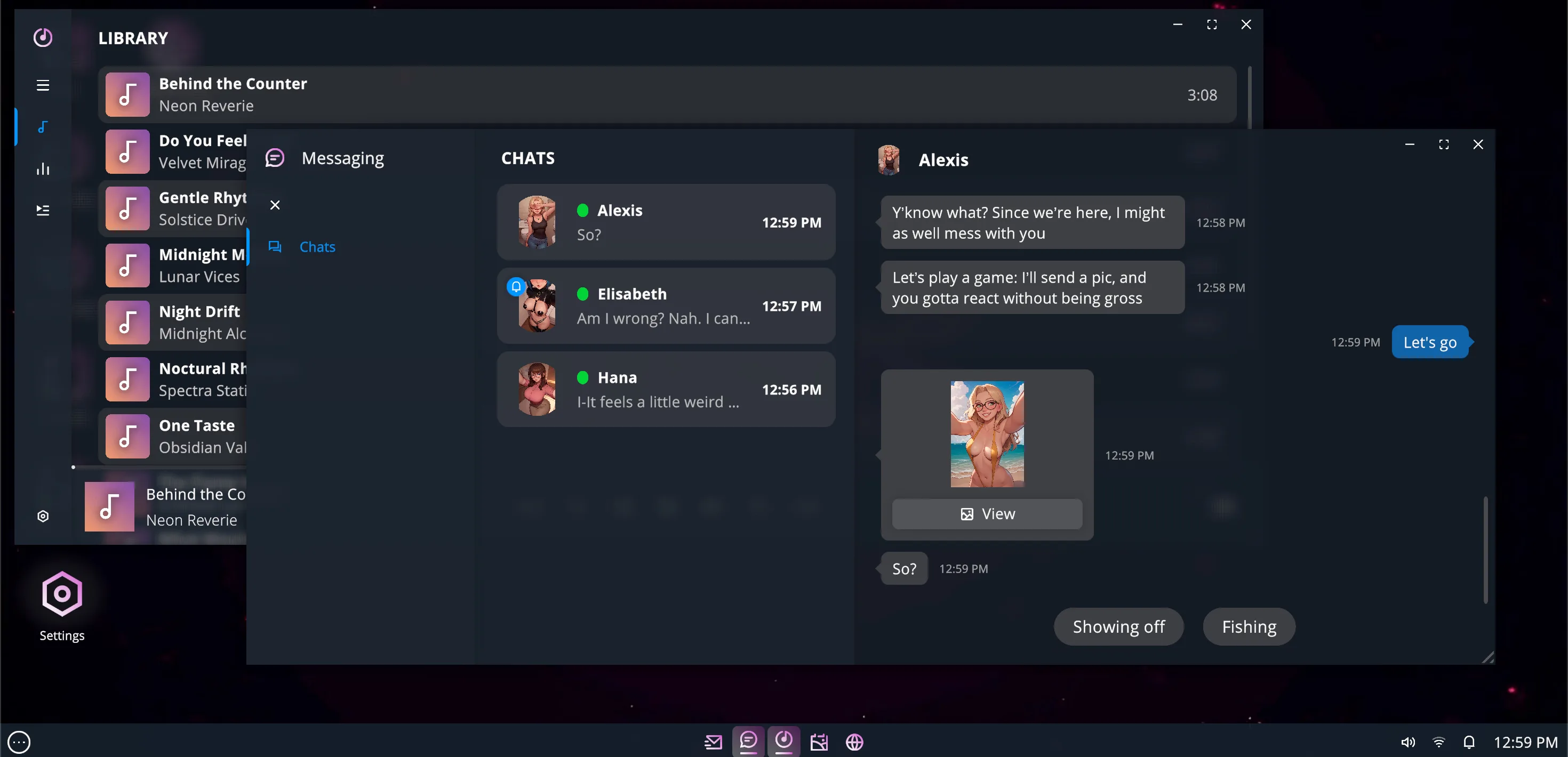 LustOS screenshot 4