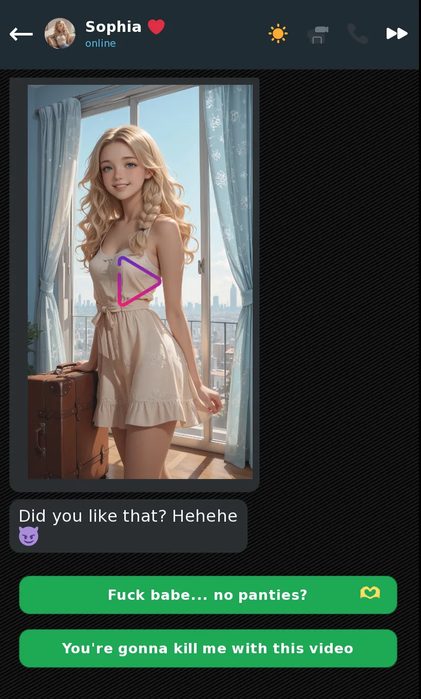 My NTR Girlfriend Sophia screenshot 4