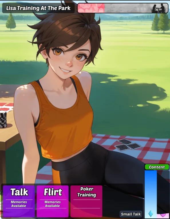 No Trace of Luck - A Strip Poker Dating Sim screenshot 7