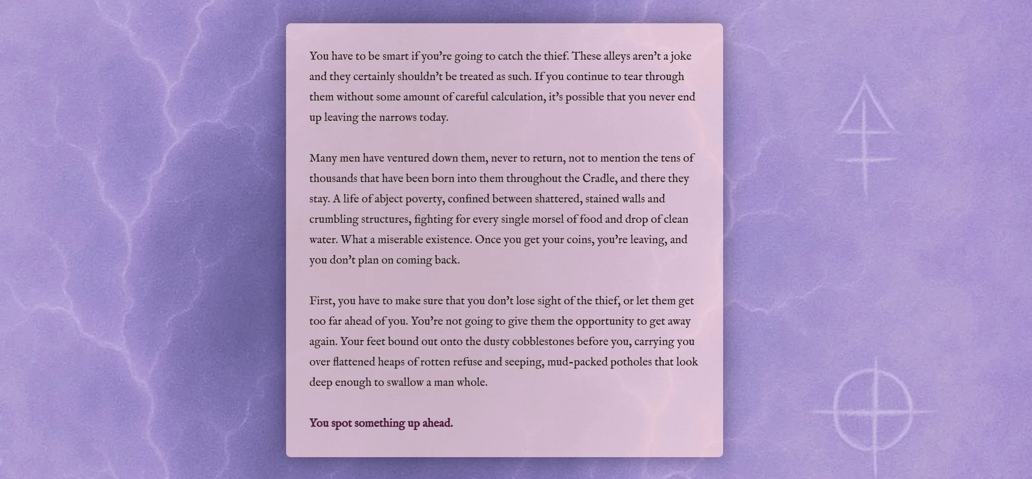 Orphan screenshot 5